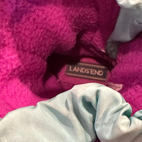 Lands End Purple Insulated Snow Boots Sz 9 Winter Boots Snow Boots - Picture 4 of 8